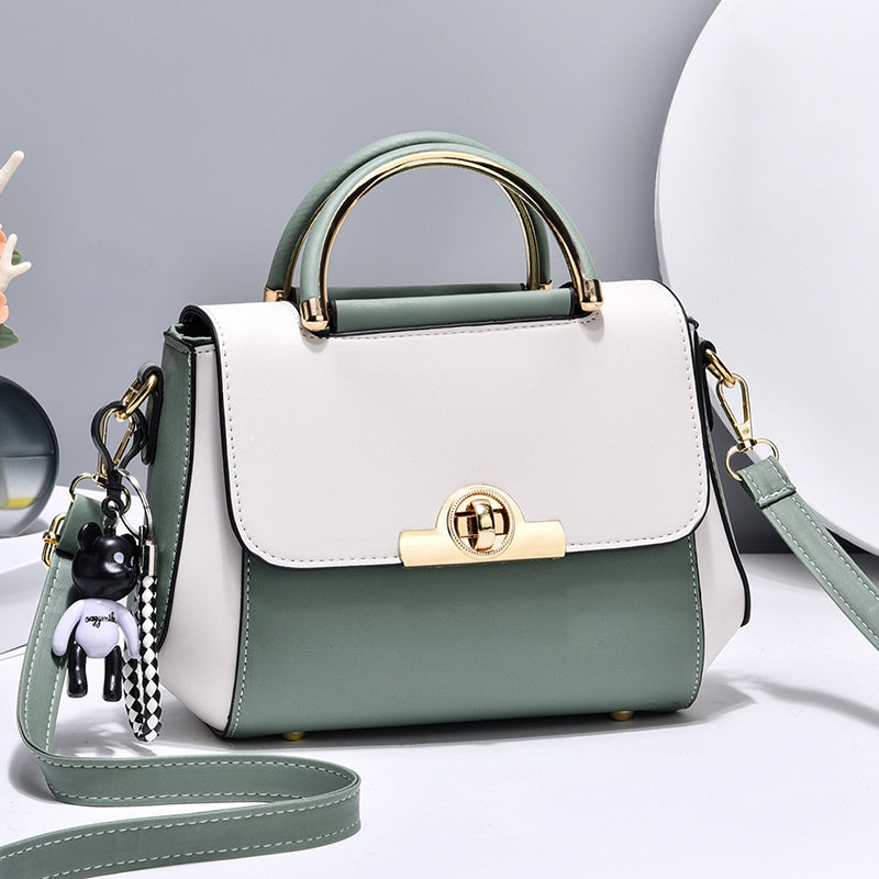 Bateli Crossbody Bag For Women PU Leather Zipper Closure Single Strap All Seasons