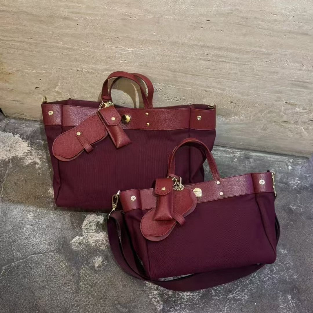 Crossbody Bag For Women With Textured Cowhide Genuine Leather Daily Use Durable Versatile Sandwich Pocket