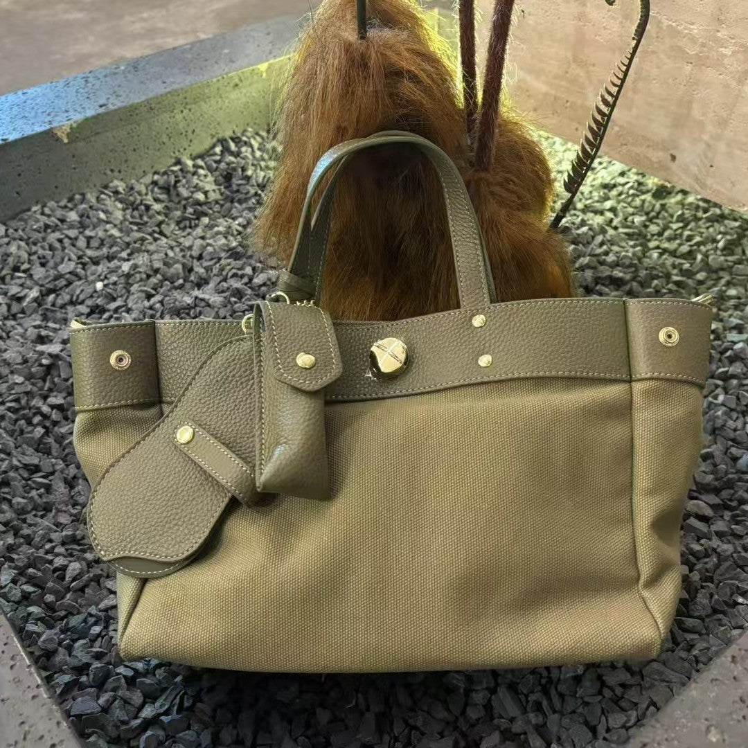 Crossbody Bag For Women With Textured Cowhide Genuine Leather Daily Use Durable Versatile Sandwich Pocket