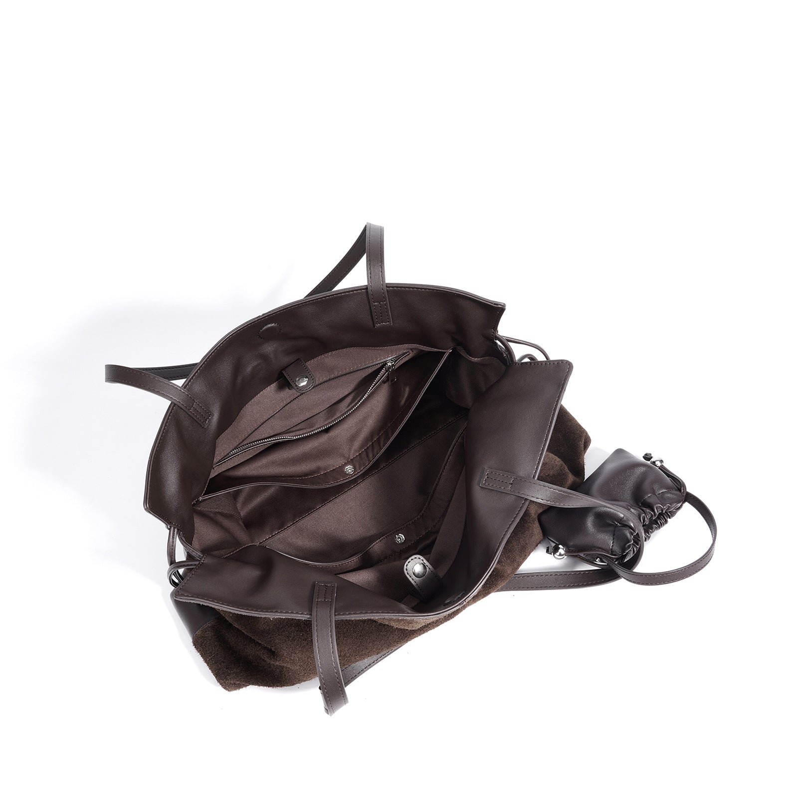 Cortical Womens Patchwork Leather Crossbody Bag With Hidden Zipper Pocket Premium Versatile Everyday Carry