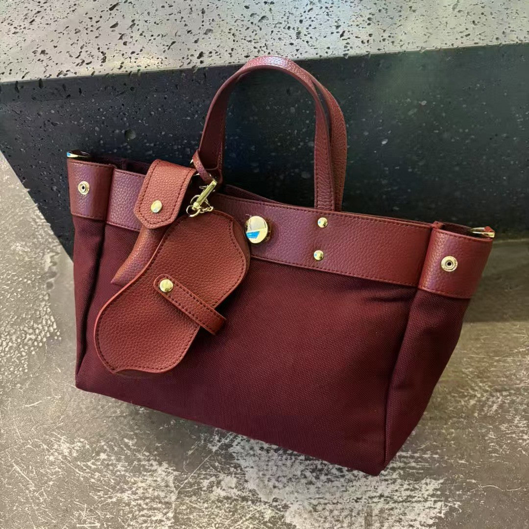 Crossbody Bag For Women With Textured Cowhide Genuine Leather Daily Use Durable Versatile Sandwich Pocket